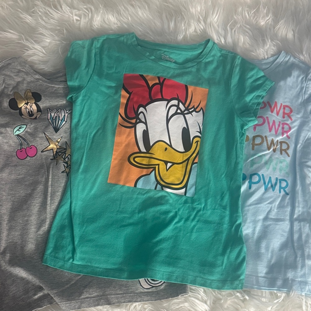 Disney Kids' Aqua Donald Duck T-Shirt